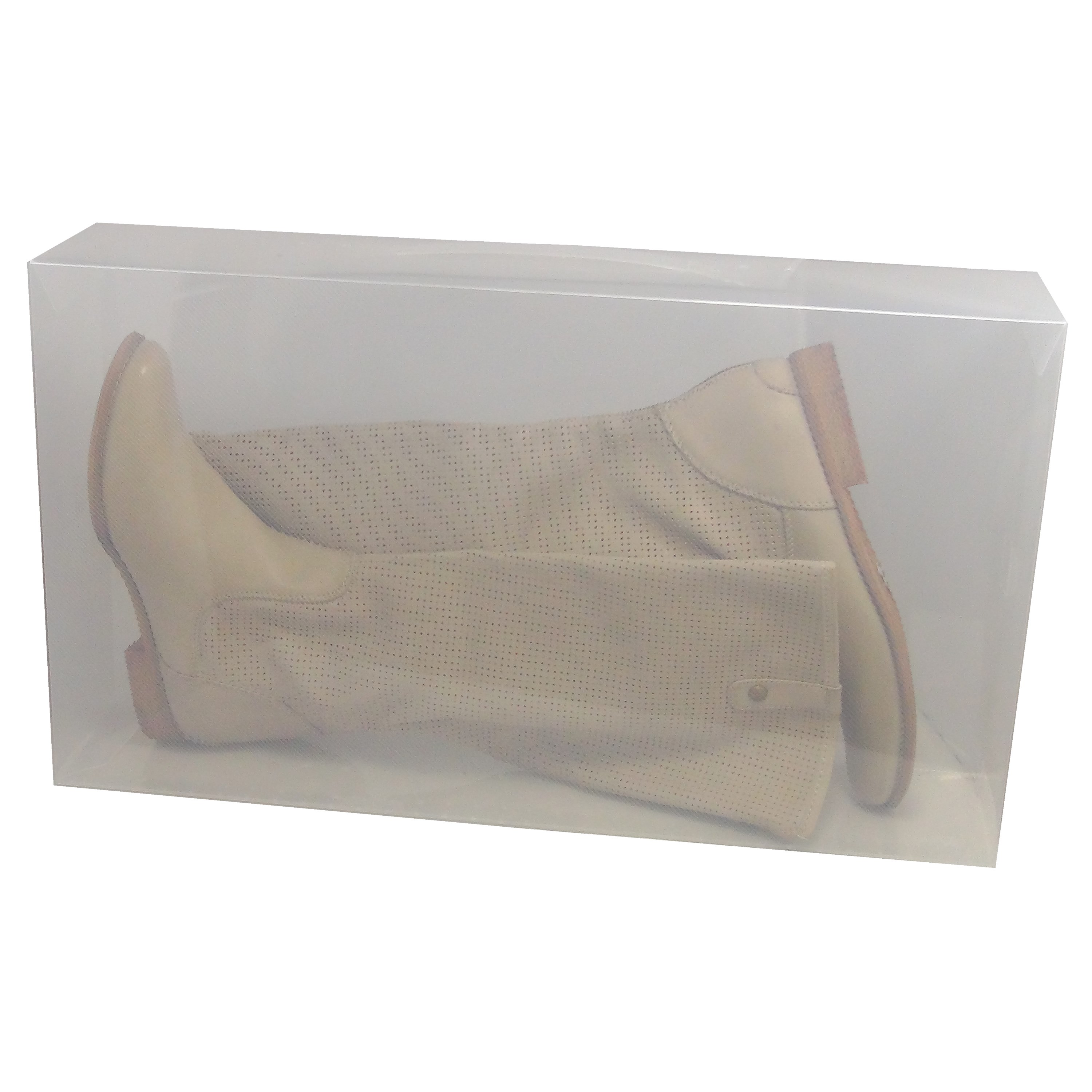 Cajas de Almacenaje Botas DynaSun PP384 Apilable Plegable Transparente